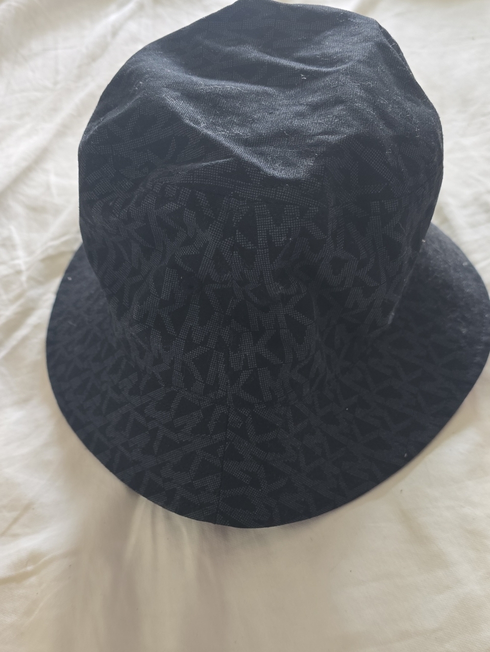 Michael Kors Black Monogram Bucket Hat